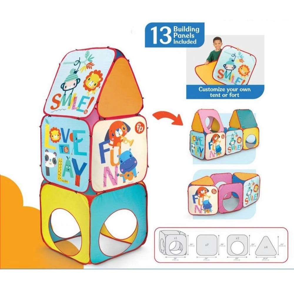 FISHER PRICE CREATE YOUR SPACE 13 panels